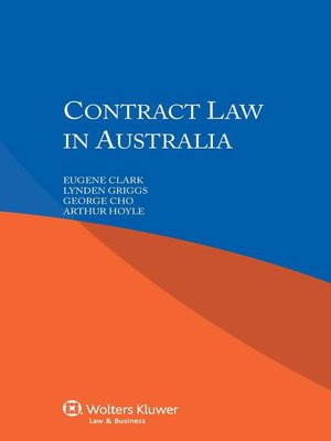 cover image of Contract Law in Australia